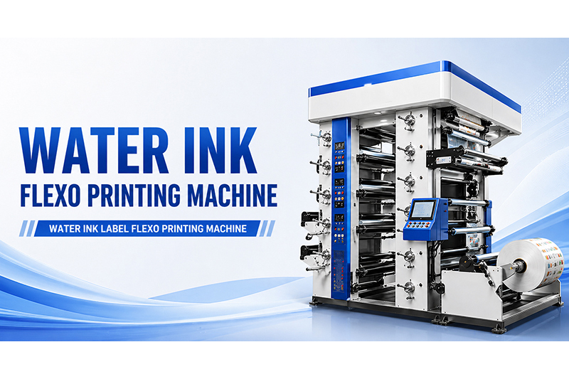 water ink flexo printing machine