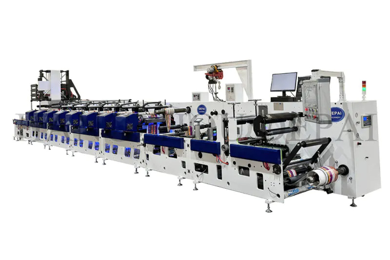 PET PE PVC OPP film printing machine for flexible packaging