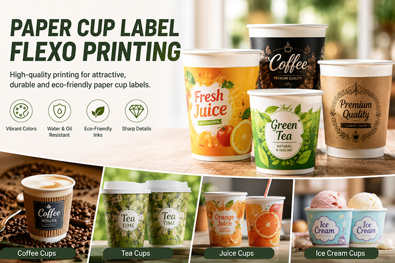 Paper Cup Label Flexo Printing Machine: A Specialized Solution for High-Quality Packaging