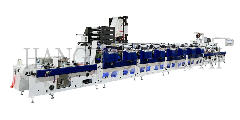 Label Sticker Petal Inline Flexo Printing Machine