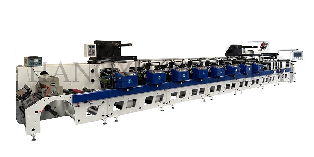 Paper Material Inline Flexo Printing Machine for Packaging Production